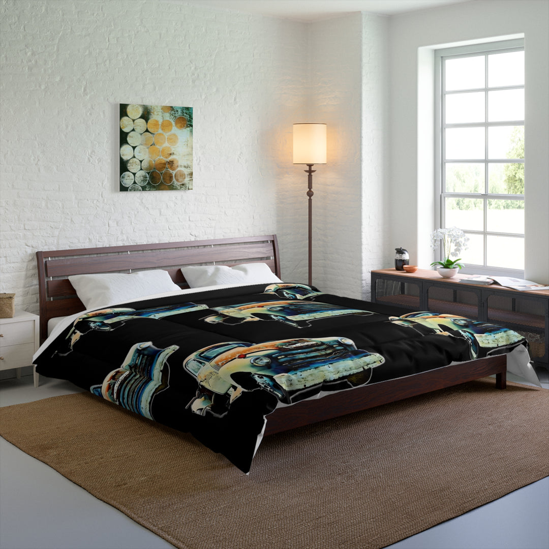 1953 Antique Truck Black  Comforter style 2
