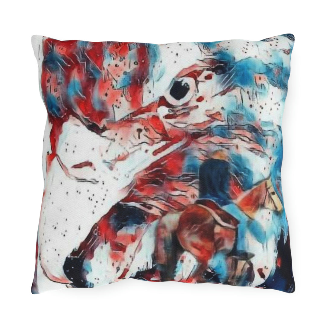 America Land of the Free Outdoor Pillows