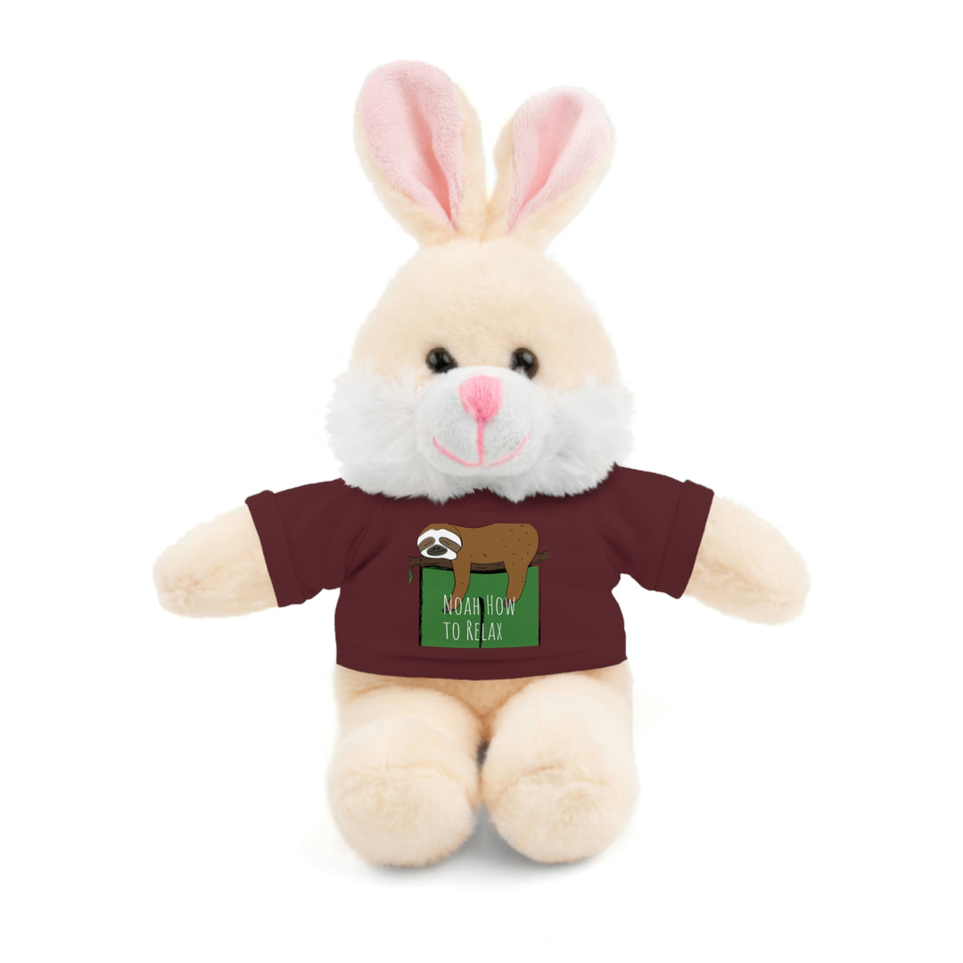 Noah How to Relax Stuffed Animals with Tee