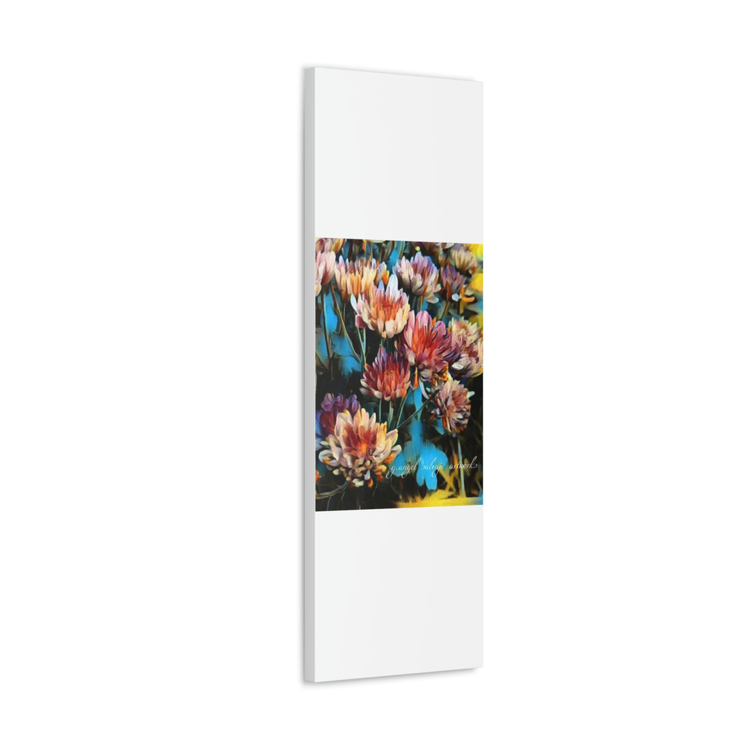 Corinthian Mums Canvas Gallery Wraps