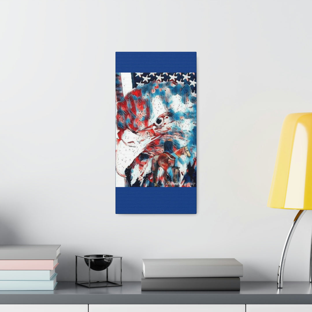 America Strong and Free Canvas Gallery Wraps