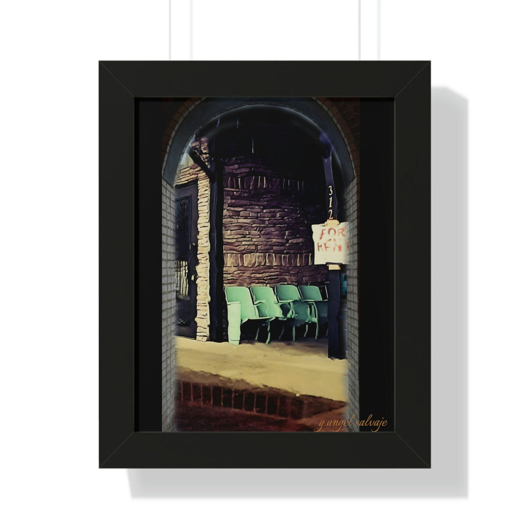Waystation to Judgement Framed Vertical Poster
