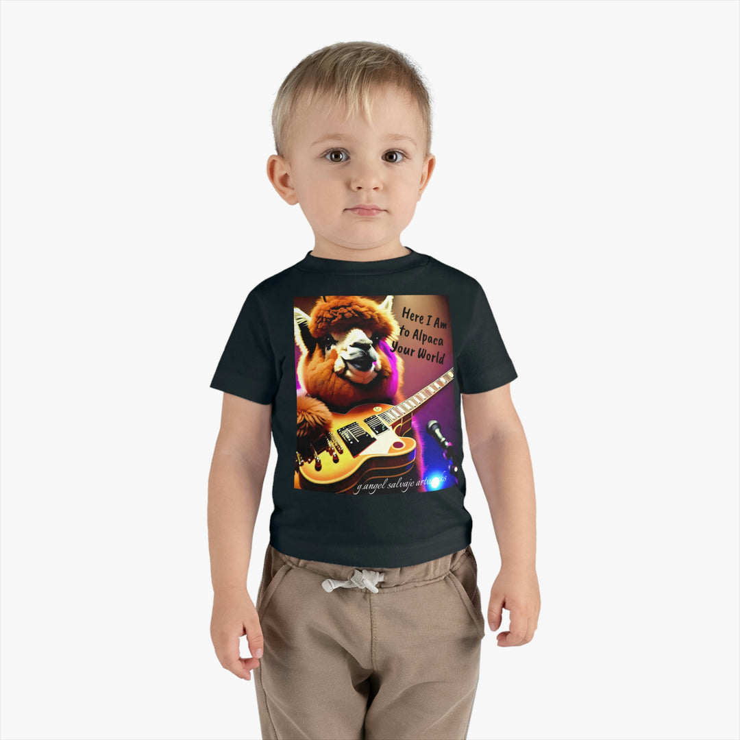 Alpaca Your World Infant Cotton Jersey Tee