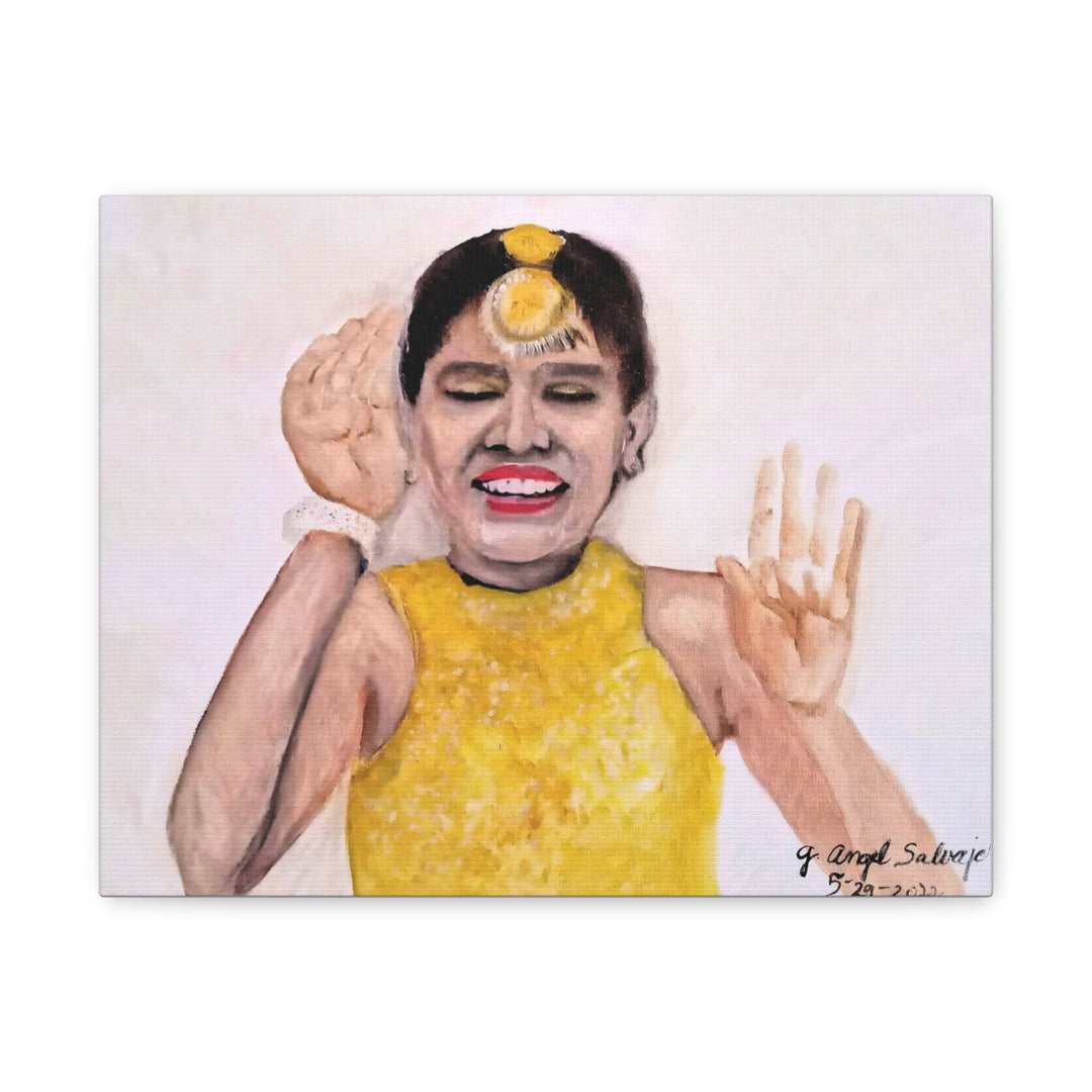 Pretty Little Dancer Matte Canvas, Stretched, 1.25"
