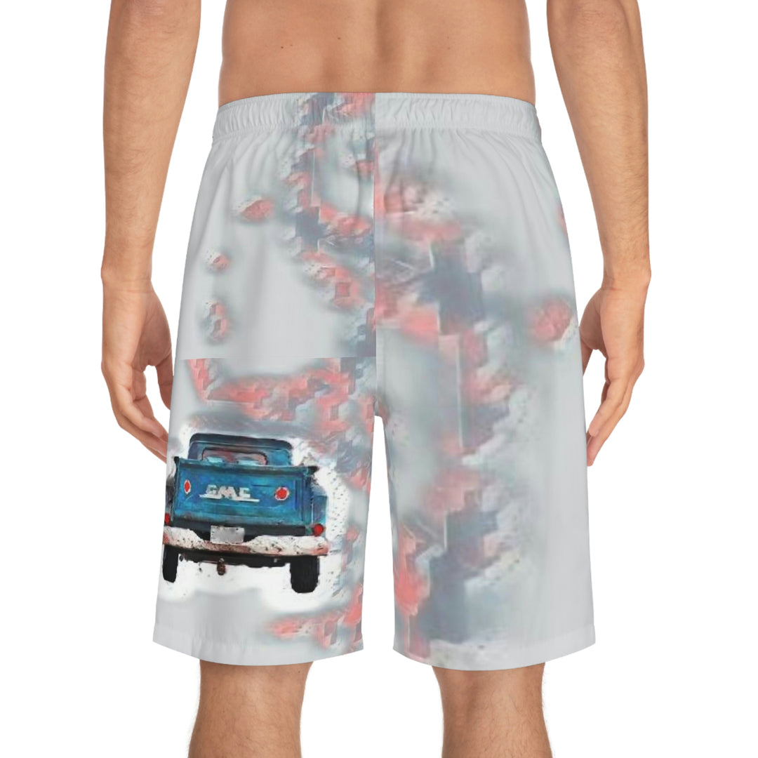 Fat bottom '63 gmc Men's Board Shorts (AOP)