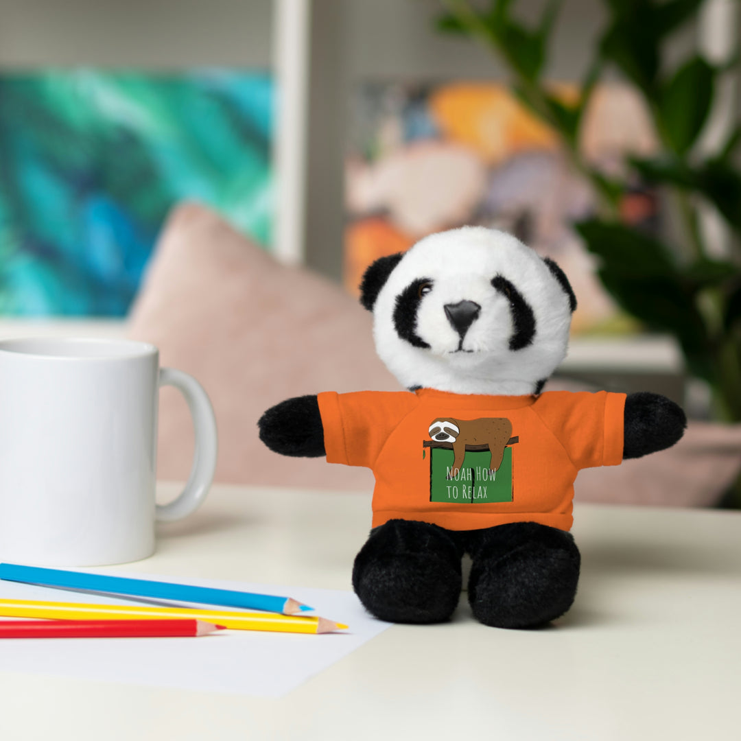 Noah How to Relax Stuffed Animals with Tee