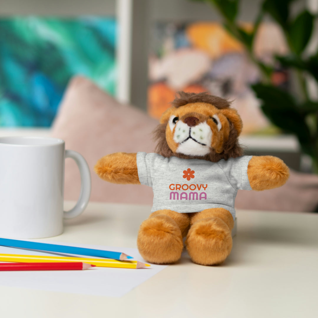 Groovy Mama Stuffed Animals with Tee
