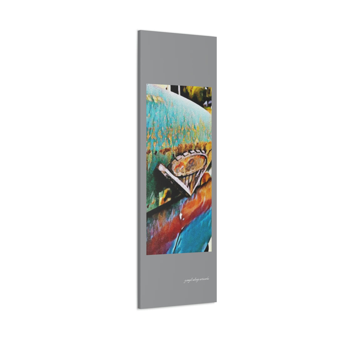 g's '63 V6 emblem on Canvas Gallery Wraps