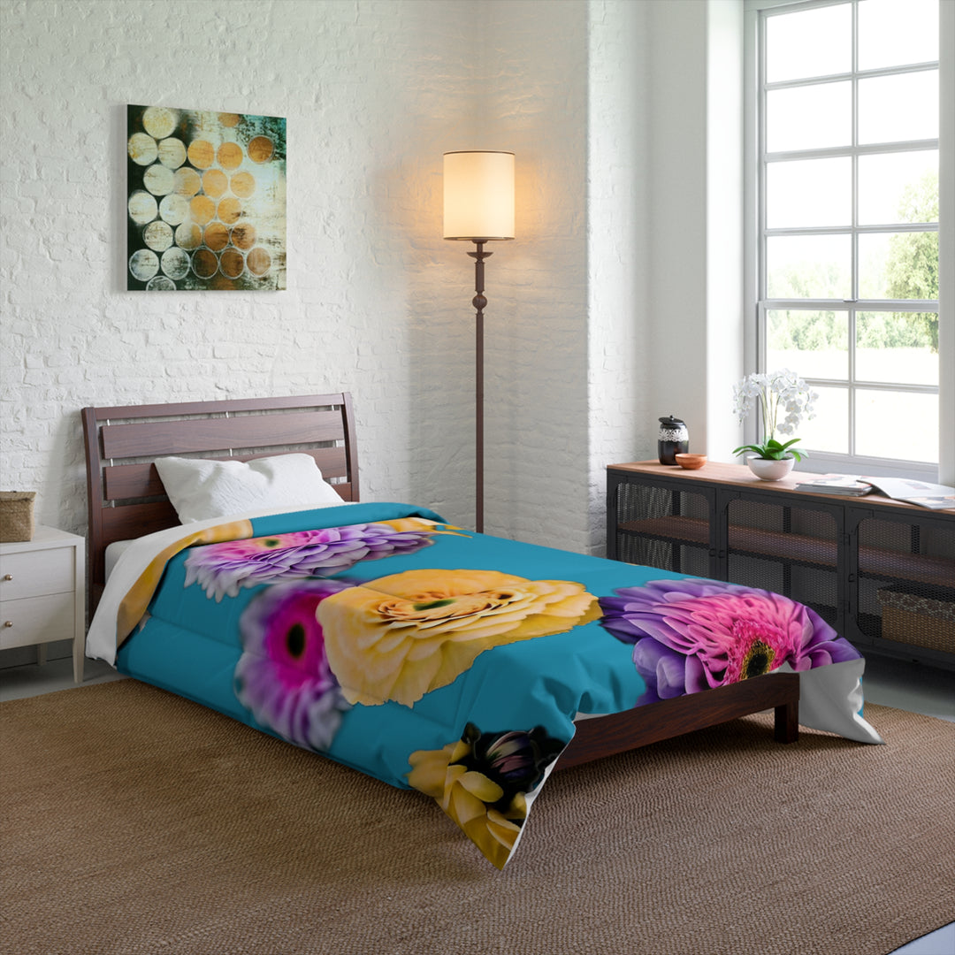 Flower Power style 3 Comforter