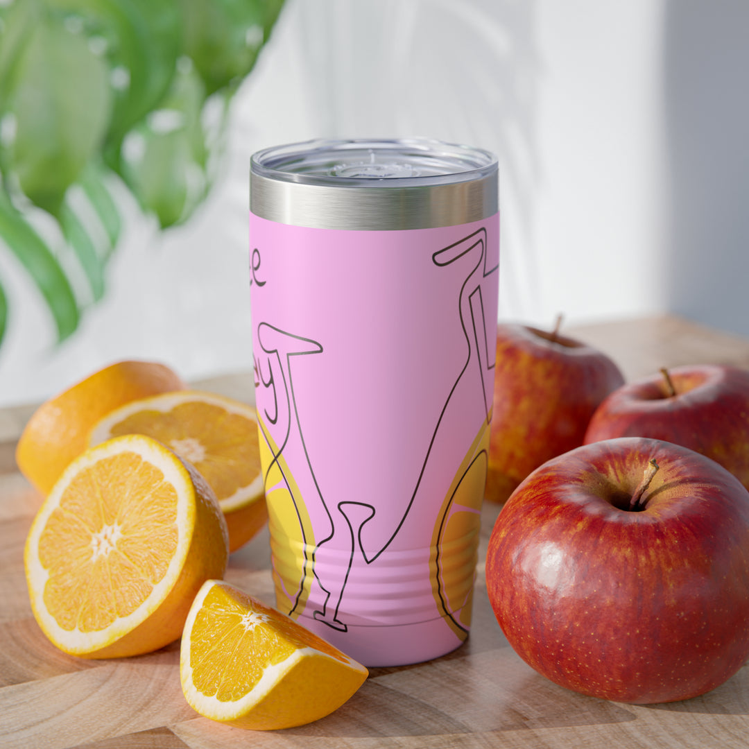 Lemon Keep Movin' Ringneck Tumbler, 20oz