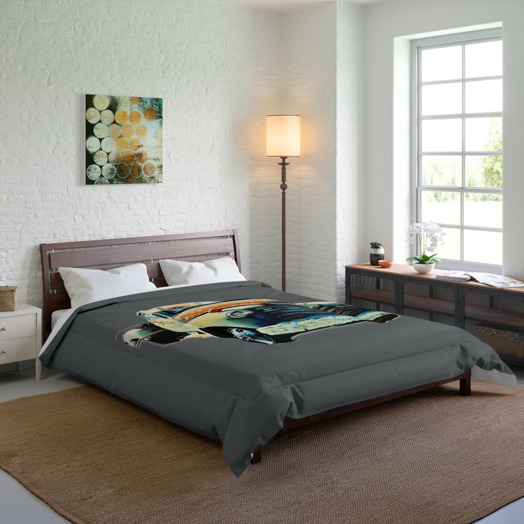 1953 Antique Truck Original Dark Grey Comforter