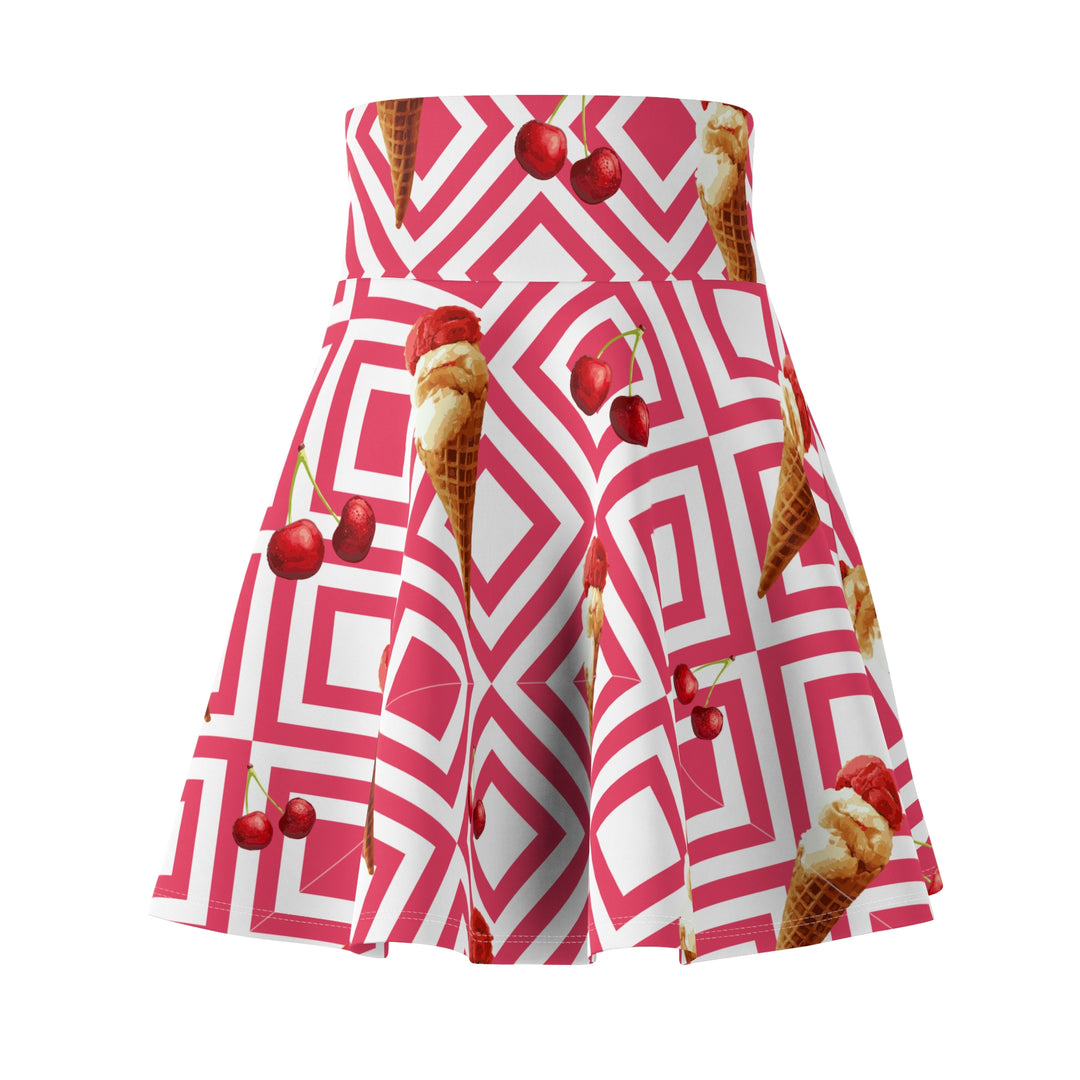 Chill out  ice cream Women's Skater Skirt (AOP)