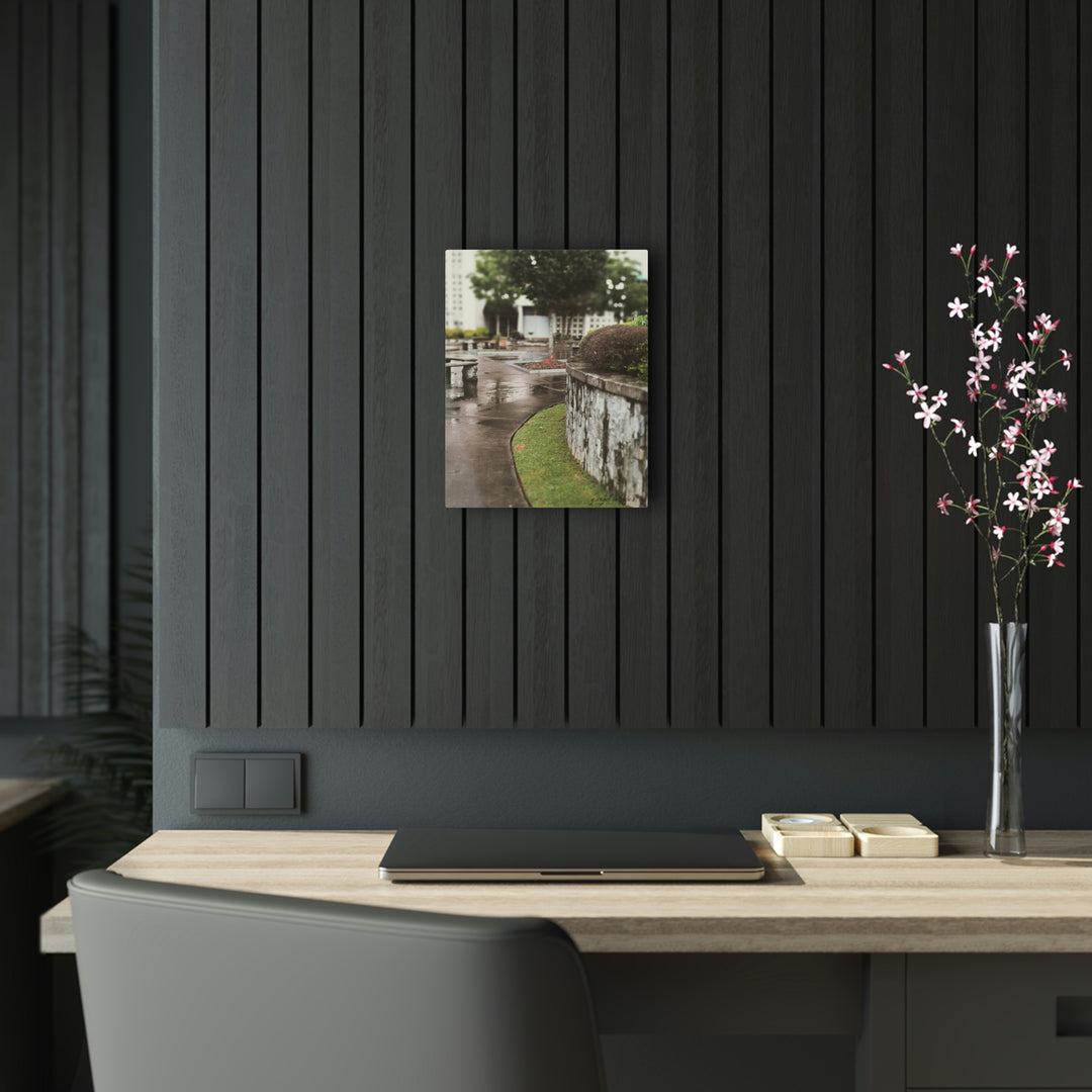 Bob Love Courtyard, Scheffield, AL Acrylic Prints