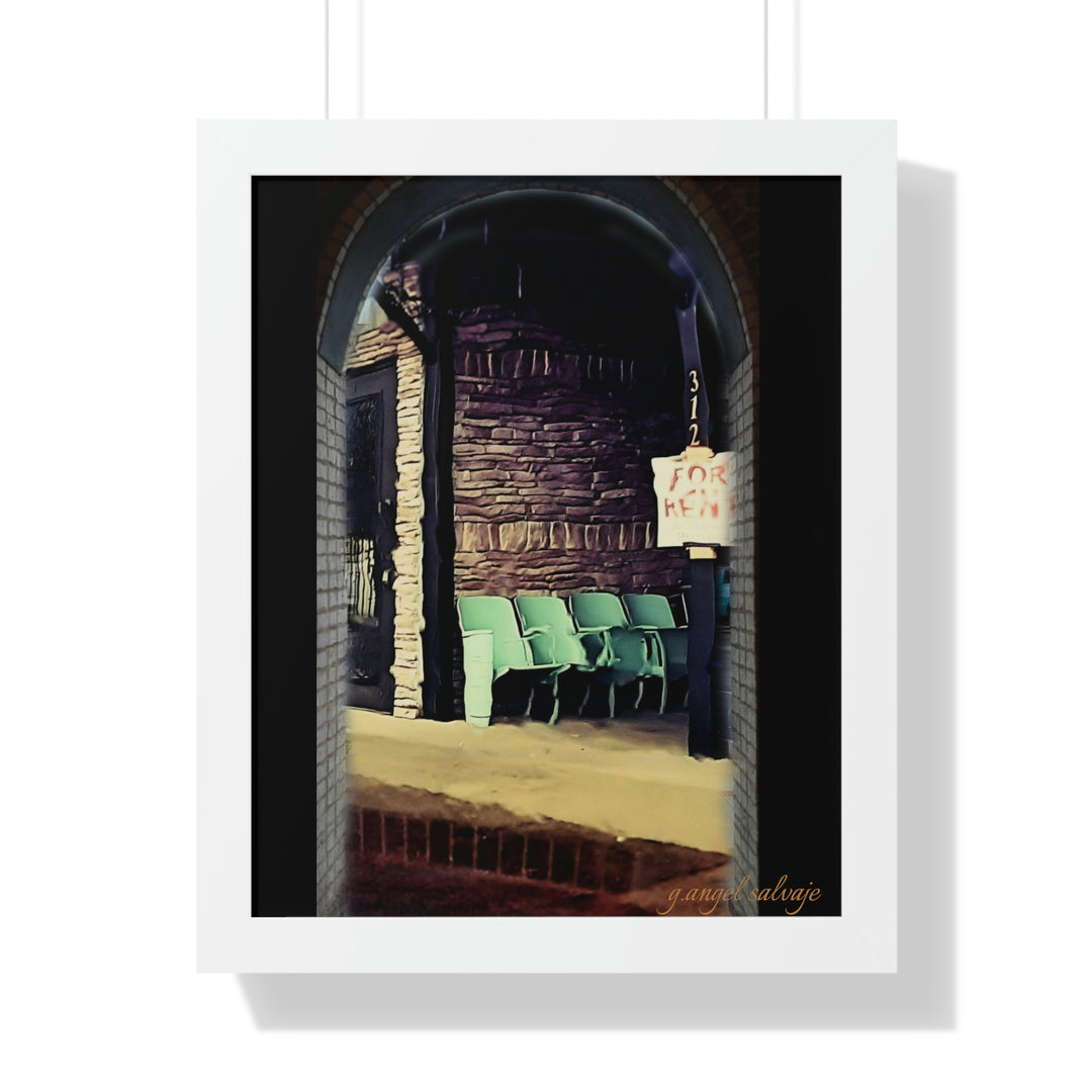 Waystation to Judgement Framed Vertical Poster