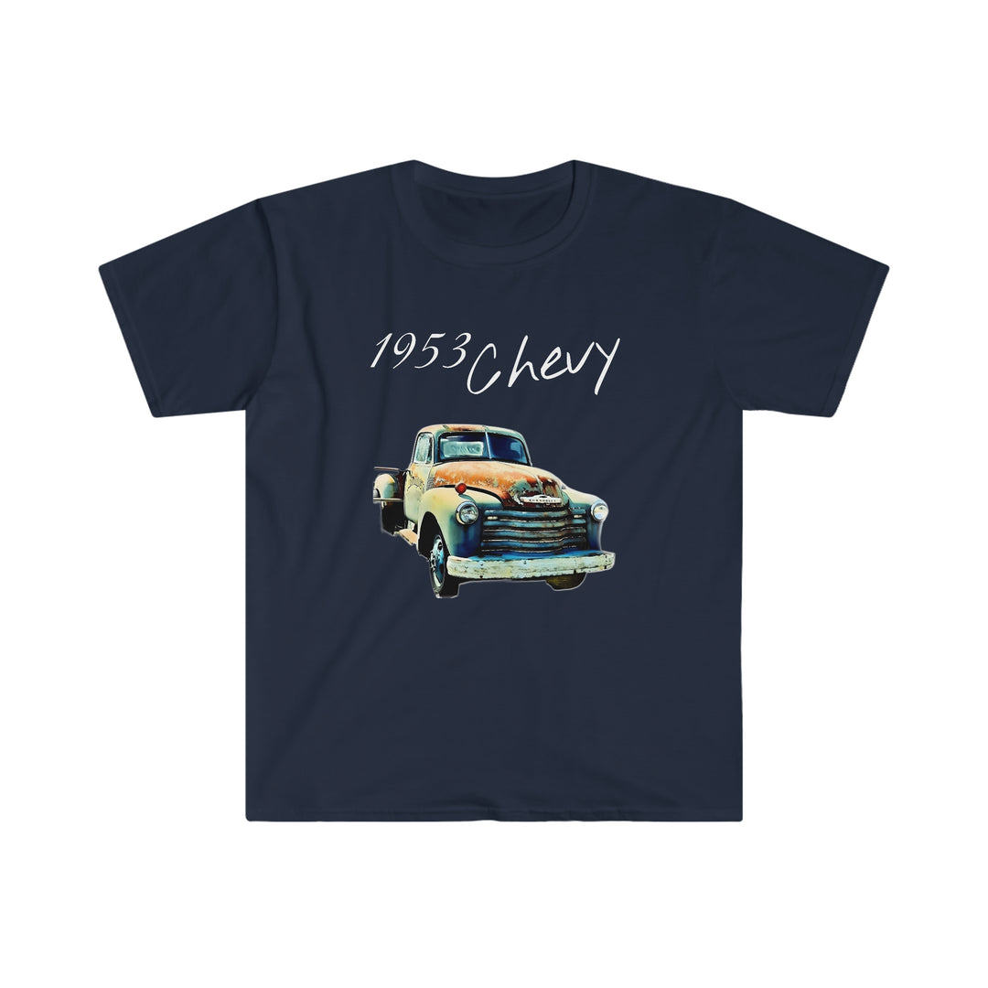 1953 Antique Chevy Unisex Softstyle Men's T-Shirt