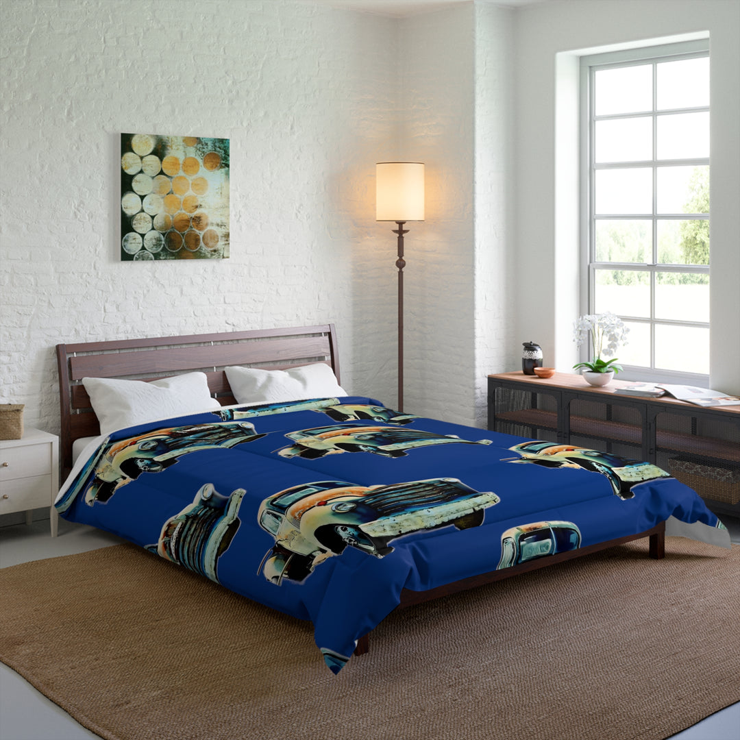 1953 Antique Truck  Blue Comforter style 2
