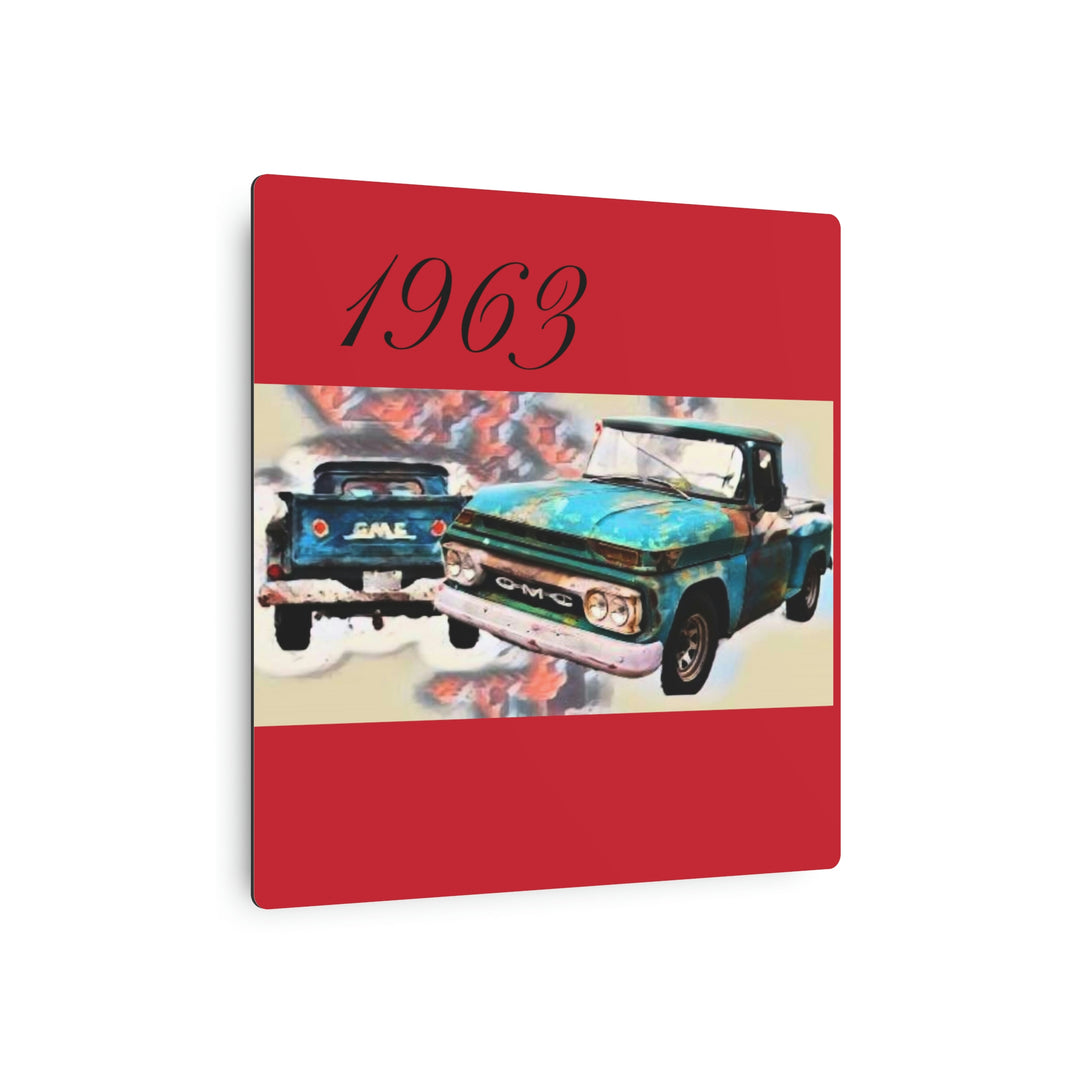 1963 gmc v6 Metal Art Sign