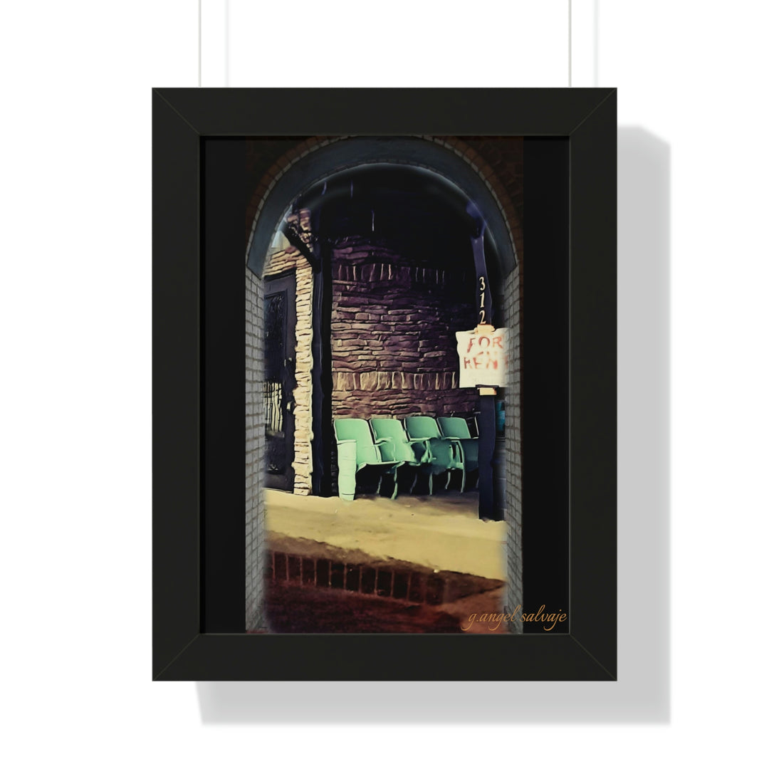 Waystation to Judgement Framed Vertical Poster