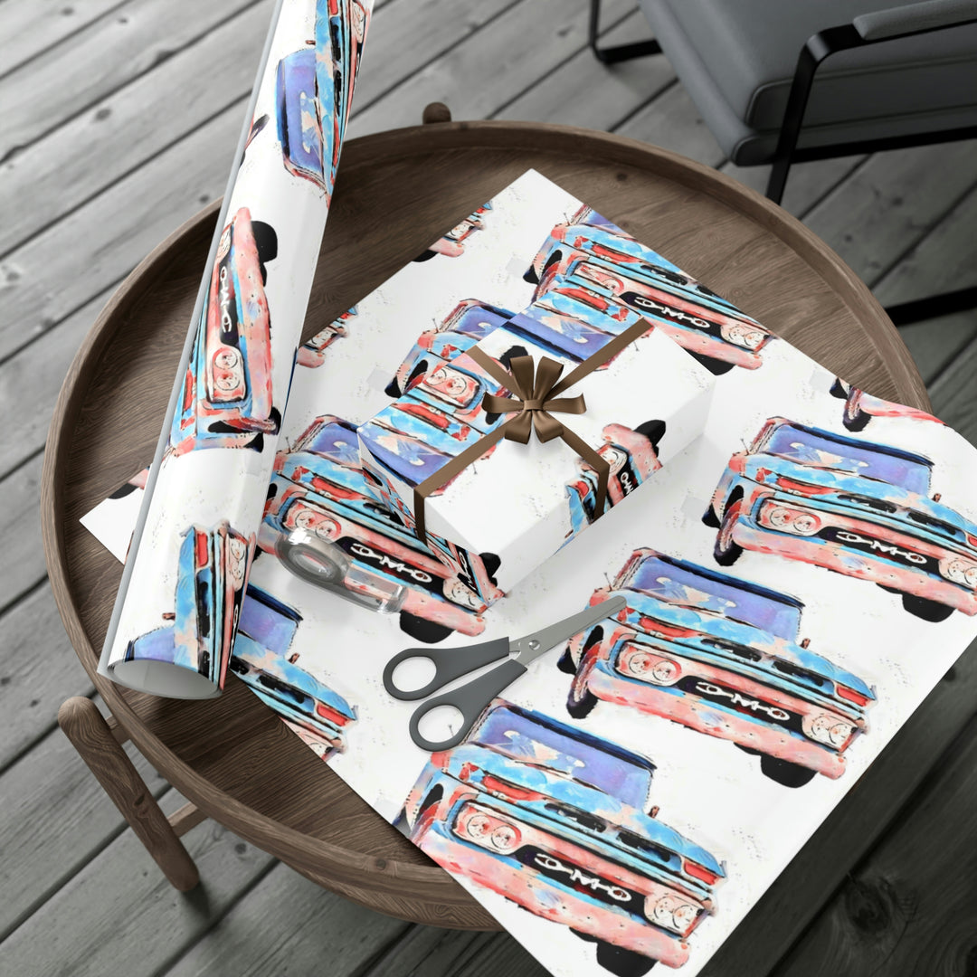 1963 GMC Truck Gift Wrapping Paper