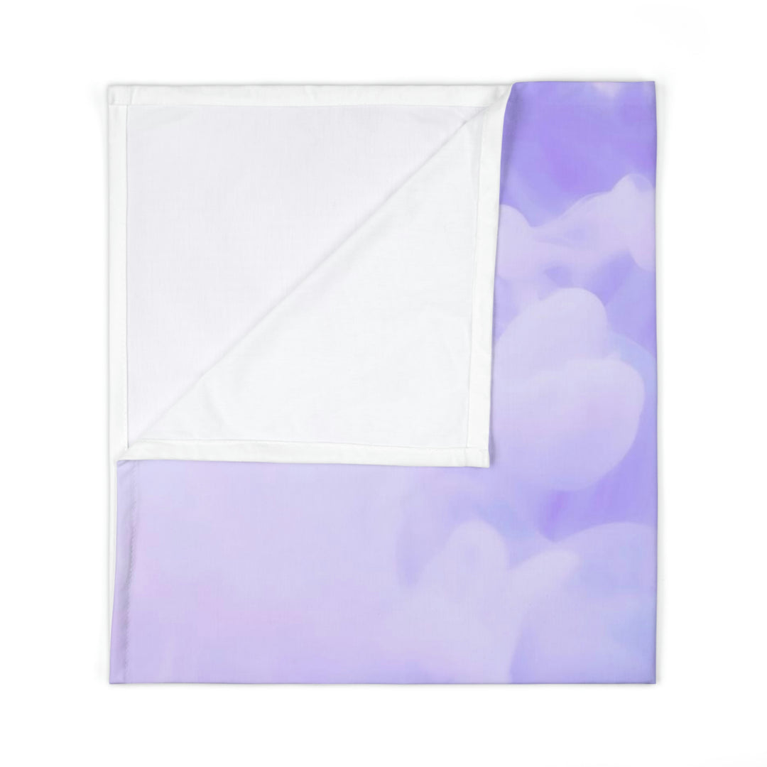 Lavender cloudsBaby Swaddle Blanket
