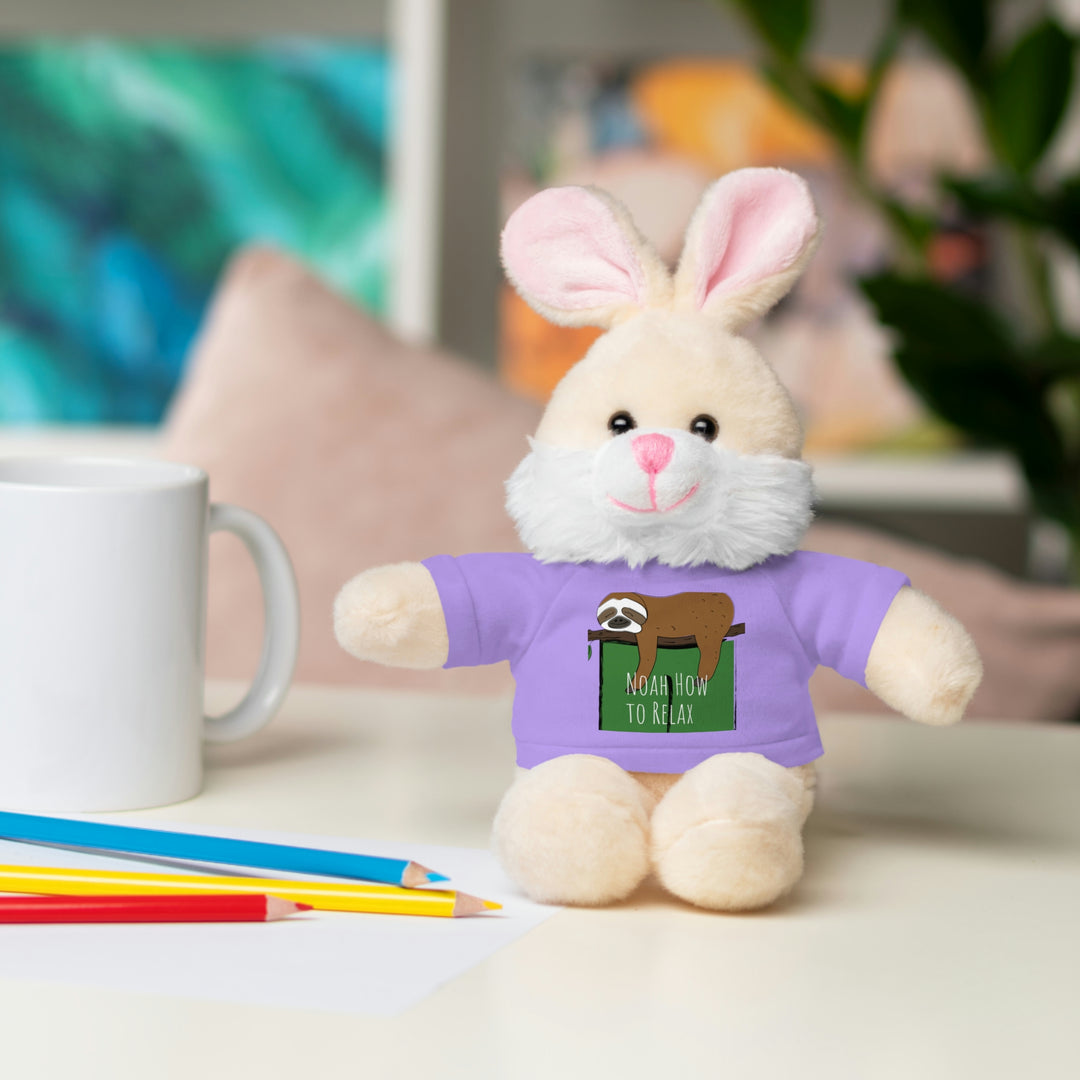 Noah How to Relax Stuffed Animals with Tee
