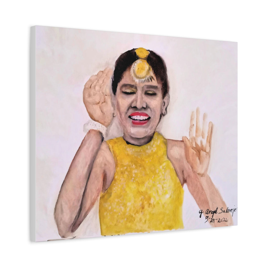 Pretty Little Dancer Matte Canvas, Stretched, 1.25"