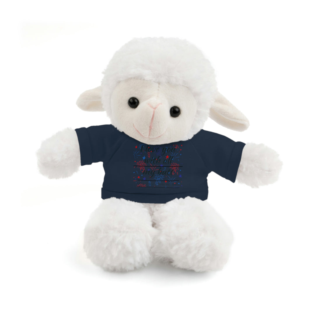 My butt is bigger Stuffed Animals with Tee
