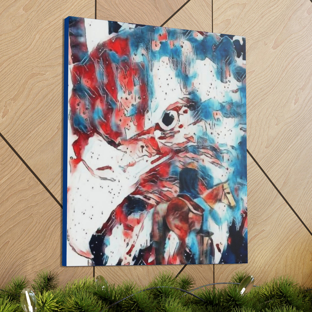 America Strong and Free Canvas Gallery Wraps