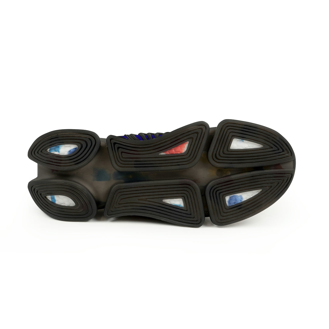Gatlin'sBlue w/black stars Mesh Sneakers