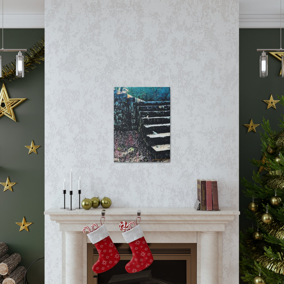 Take the High Road in pastels Canvas Gallery Wraps