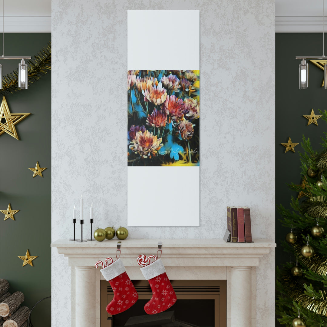 Corinthian Mums Canvas Gallery Wraps