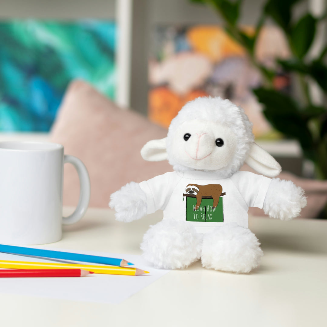 Noah How to Relax Stuffed Animals with Tee