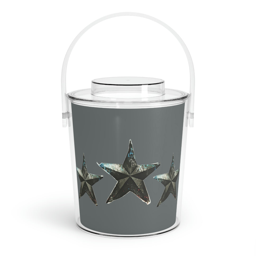 Ice Bucket with Tongs