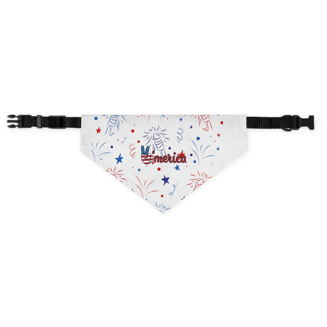 America/ Star Pet Bandana Collar
