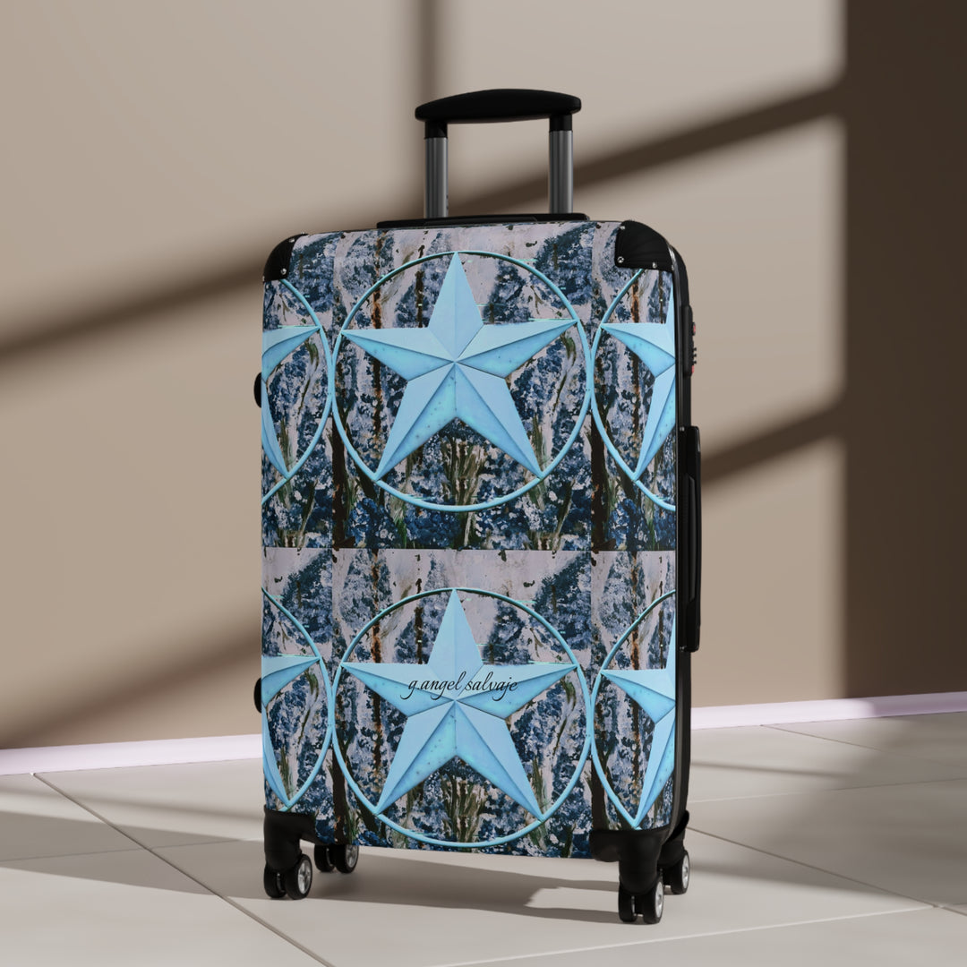Stars and Bluebonnet Suitcase