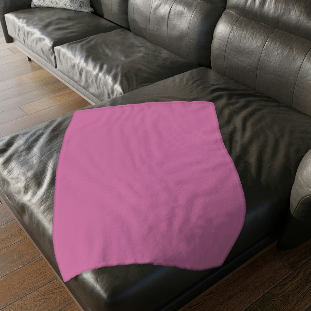 Marielle Inspired Velveteen Minky Blanket (Two-sided print)