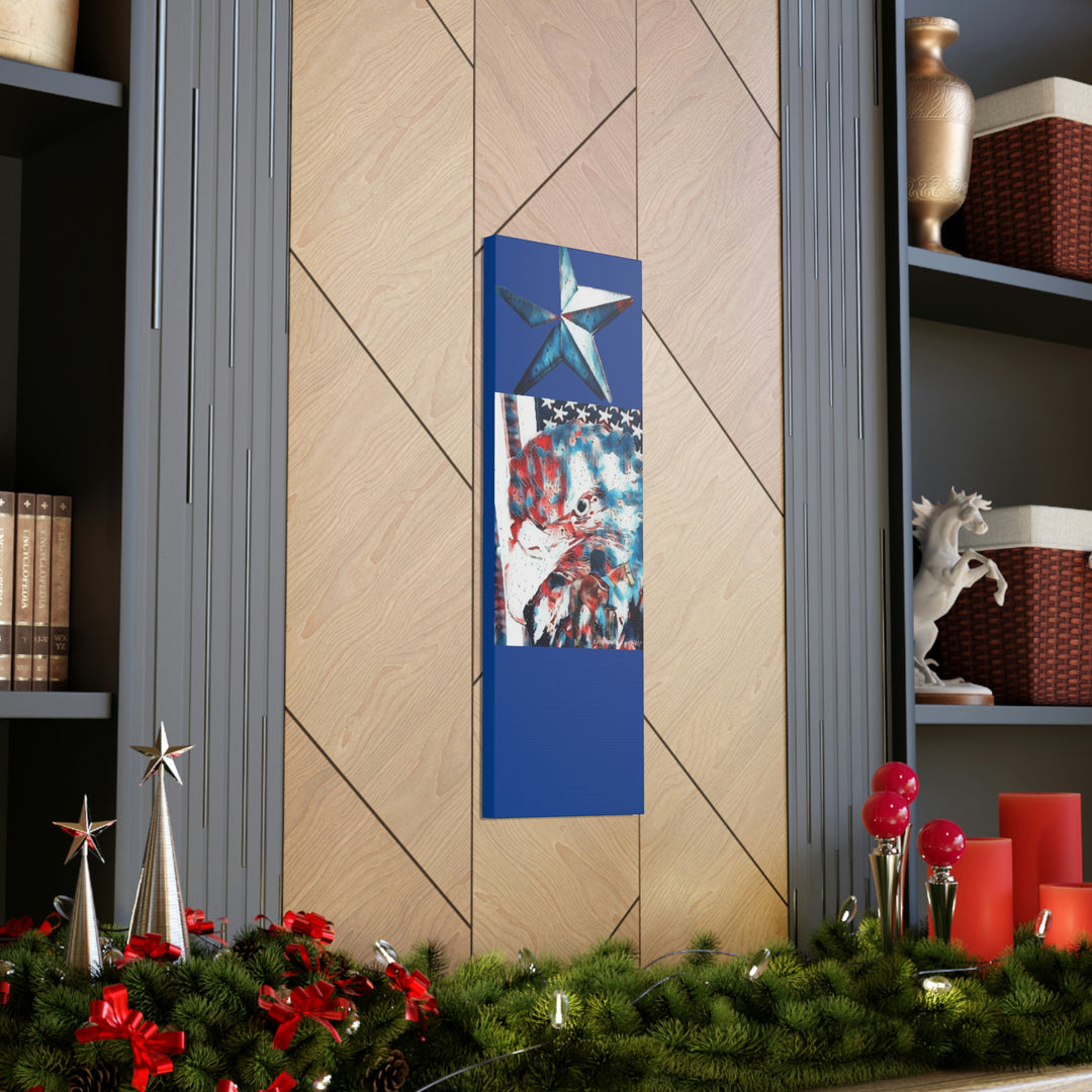 America Strong and Free Canvas Gallery Wraps