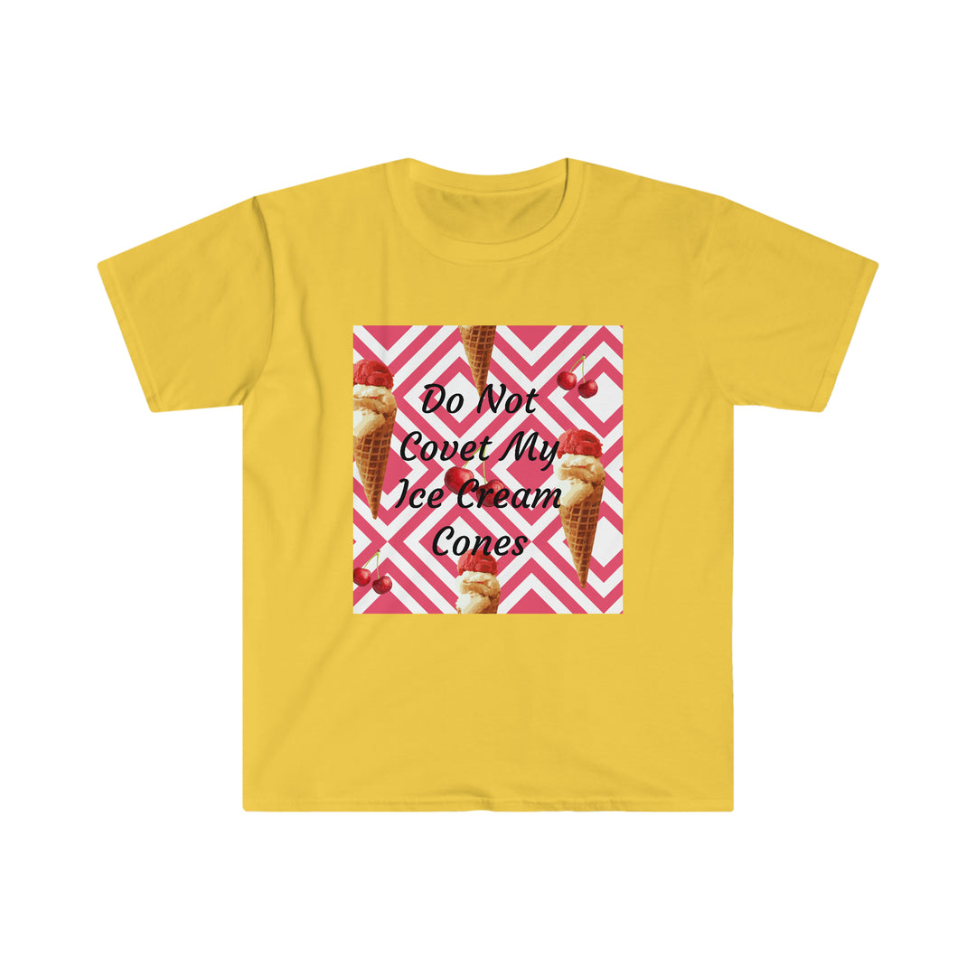 Ice cream cones Unisex Softstyle T-Shirt