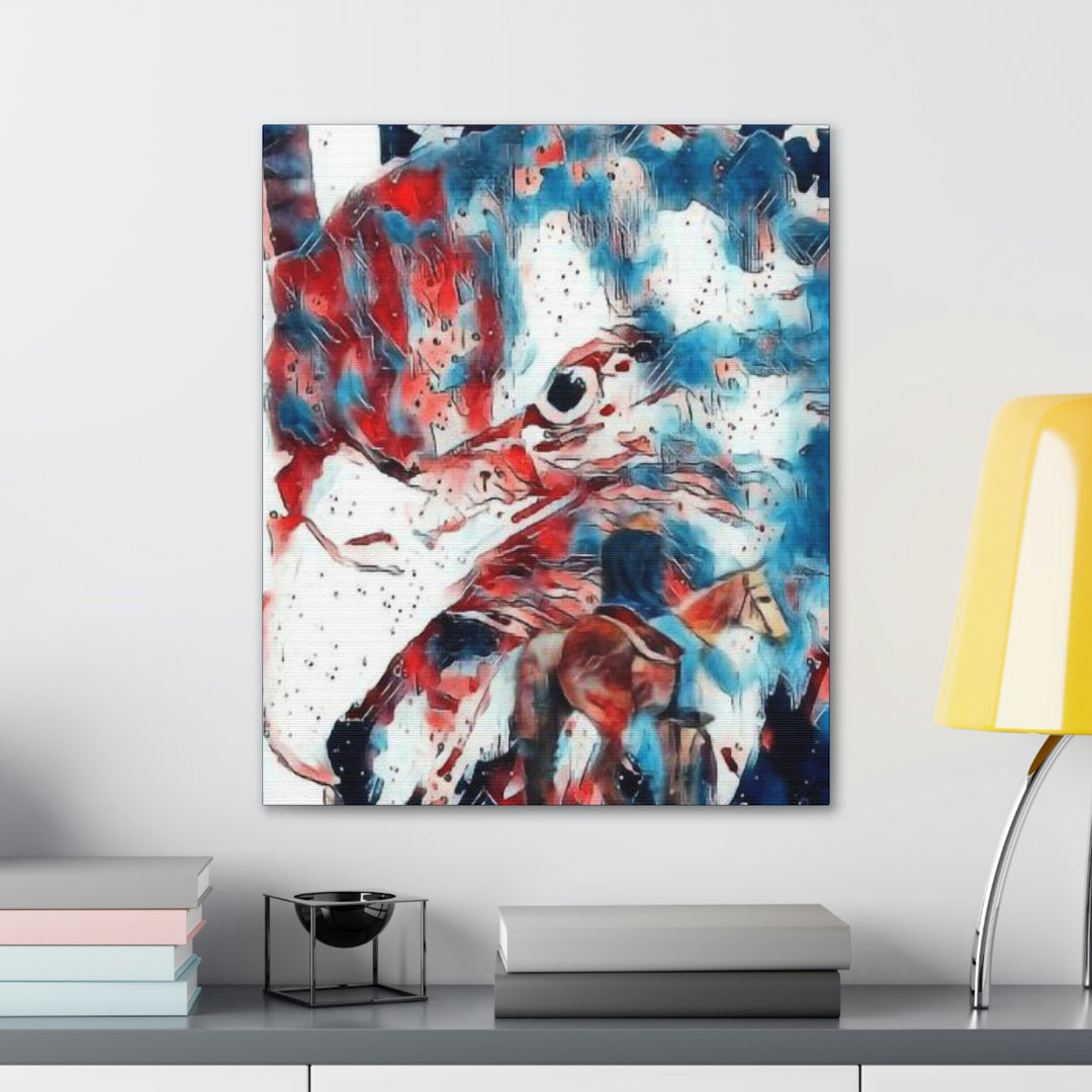 America Strong and Free Canvas Gallery Wraps
