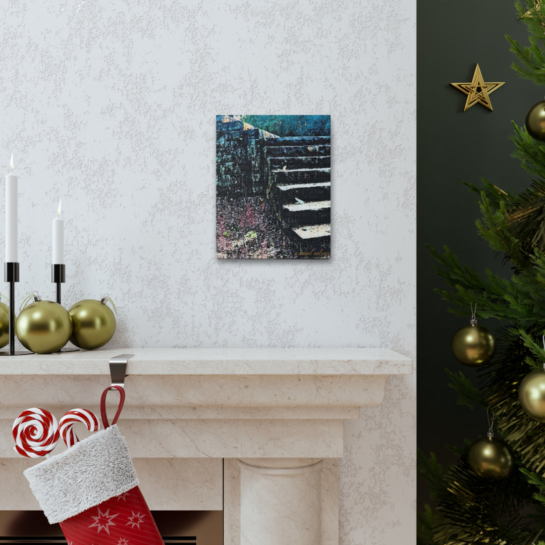 Take the High Road in pastels Canvas Gallery Wraps