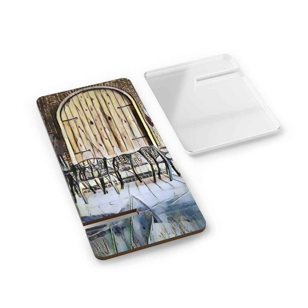 Patio Tables Mobile Display Stand for Smartphones