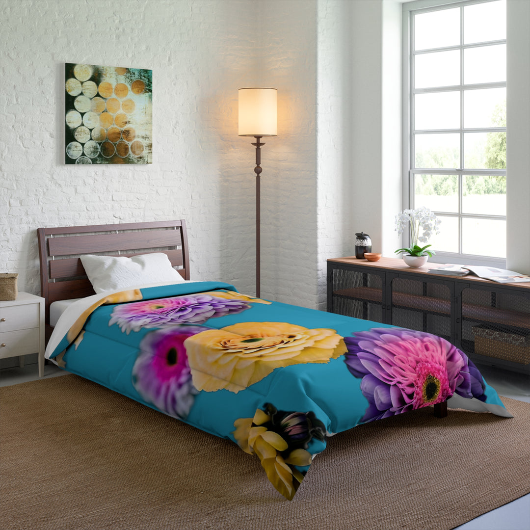 Flower Power style 3 Comforter