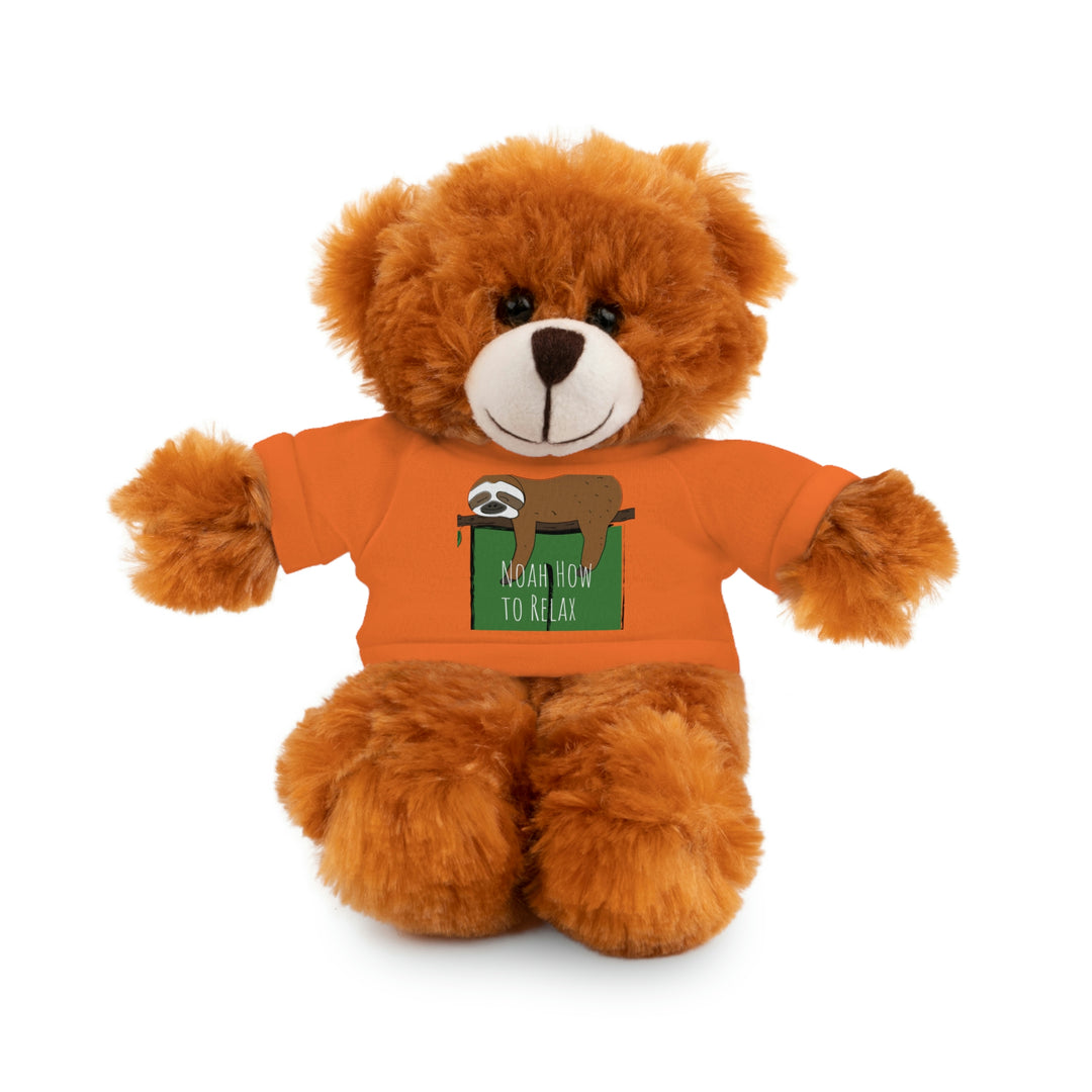 Noah How to Relax Stuffed Animals with Tee