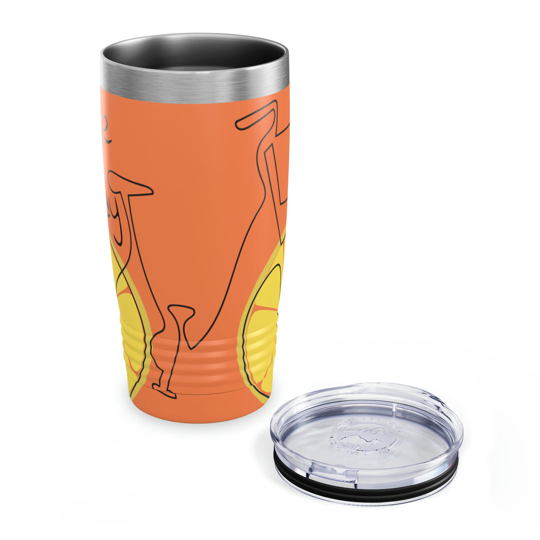 Lemon Keep Movin' Ringneck Tumbler, 20oz