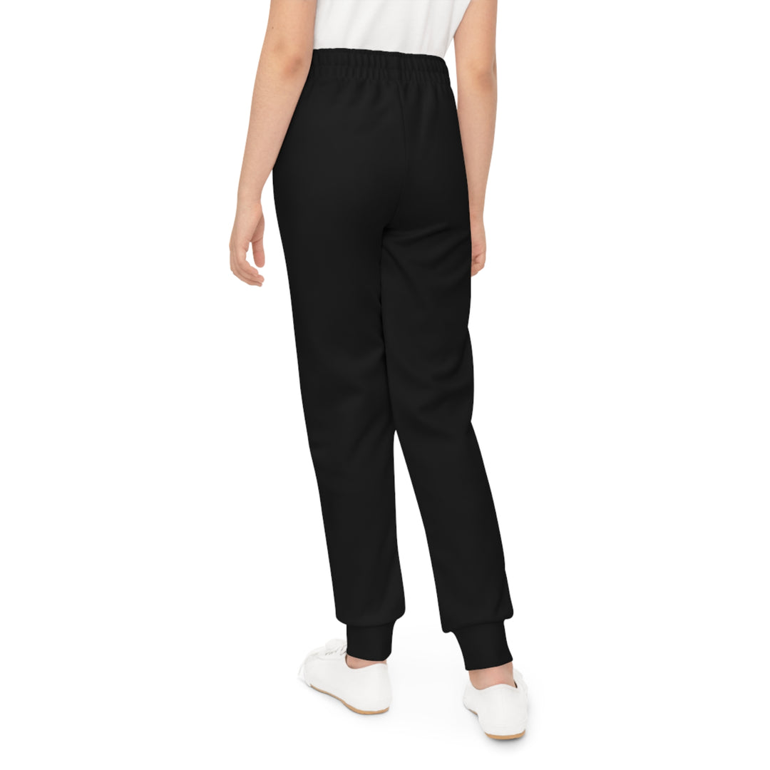 Black Sassy Pants Youth Joggers (AOP)