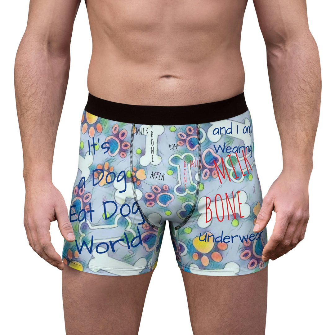 Dog Eat Dog World Men's Boxer Briefs (AOP)
