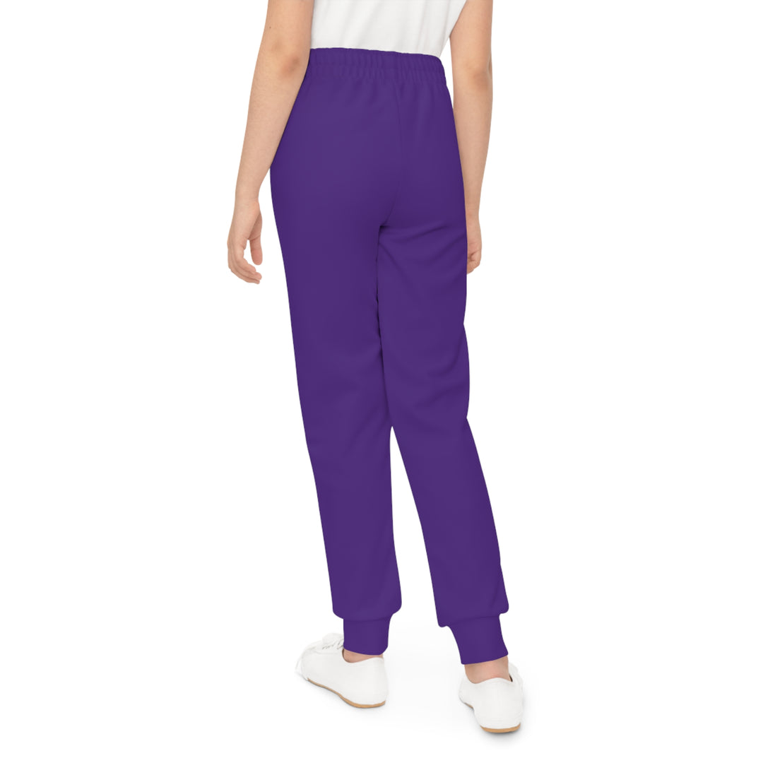 Purple Sassy Pants Youth Joggers (AOP)