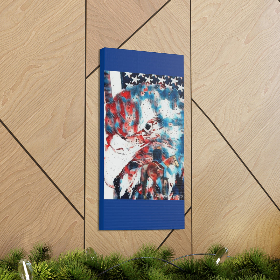 America Strong and Free Canvas Gallery Wraps