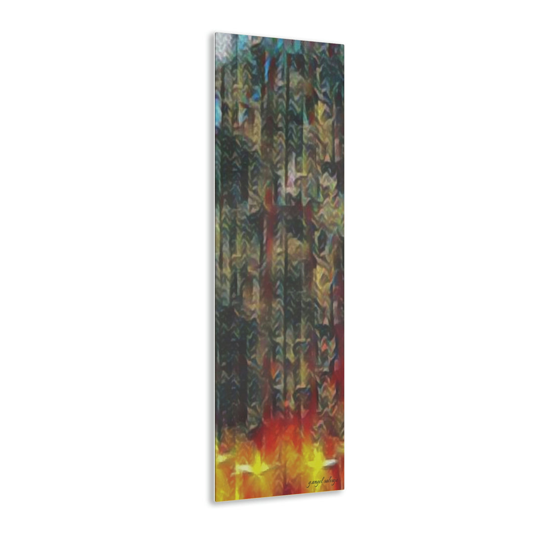 Your Light Pierces the Chaos in the air Acrylic Prints