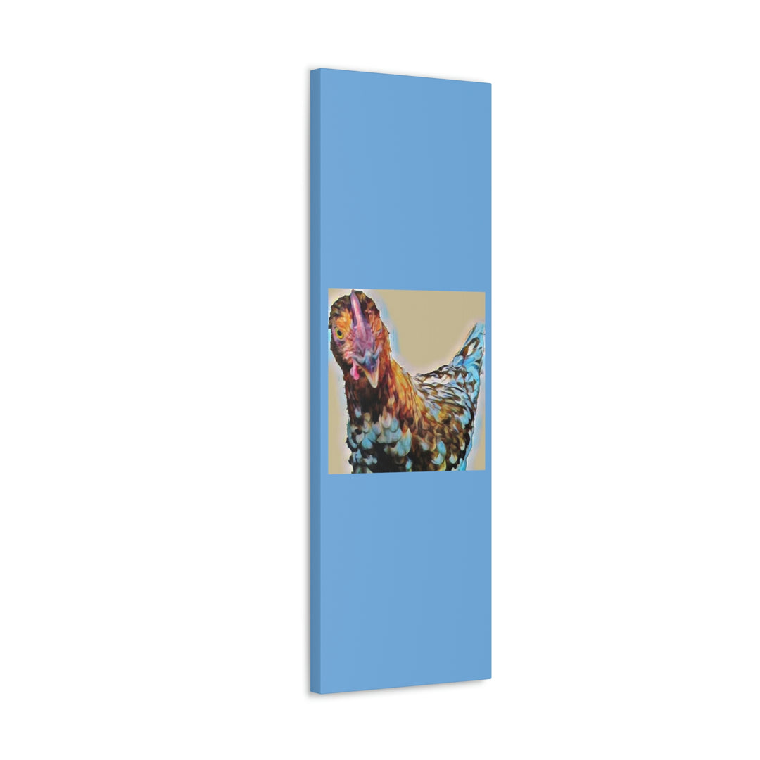 Spot the Hen on Canvas Gallery Wraps